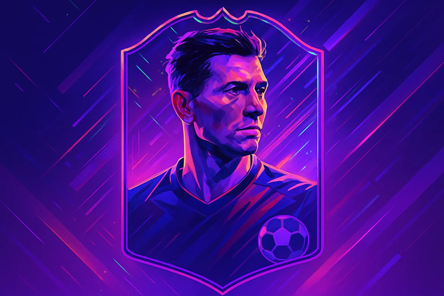 Crea tu carta de jugador de fútbol leyenda con IA